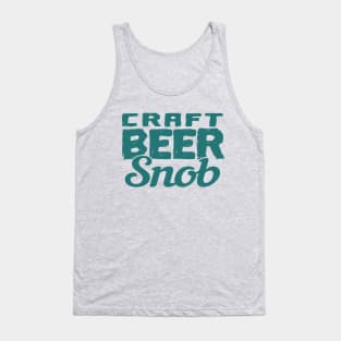 Craft Beer Snob Tank Top